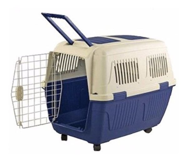 Jaula Transportadora Perro Mediano C/ Rueda N°4 / 12 Cuotas - Imagen 6