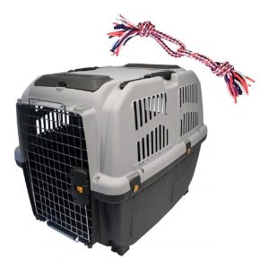 Jaula Transportadora Raza Gigante Aprobada Iata / 12 Cuotas