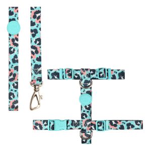 Arnés Para Perro Toh / Modelo H + Correa / Diseño Savana