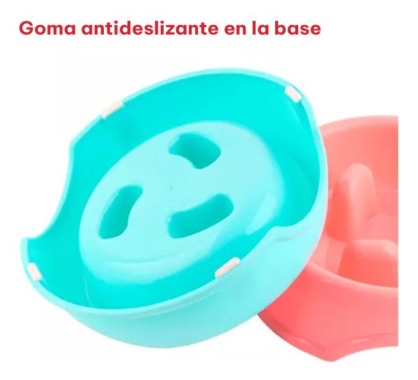Comedero Lento Chico Plástico - Imagen 2