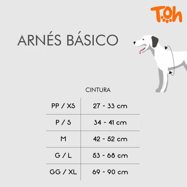 Arnés Para Perro Toh / Modelo Tradicional + Correa / Talle P-S - Imagen 2