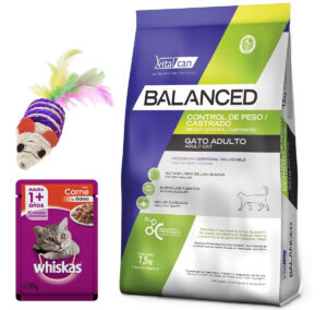 Balanced Gato Adulto Castrado Control de Peso 7,5 kg