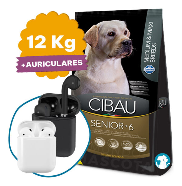 Cibau Senior Perro Raza Mediana y Grande 12 Kg