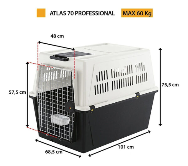 Jaula Transportadora Atlas 70 / Perro Grande