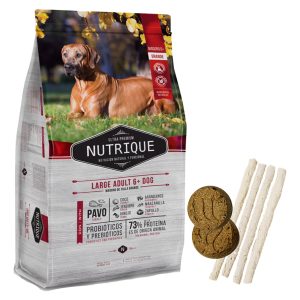 Alimento Nutrique Perro Senior +6 Raza Grande 3 Kg