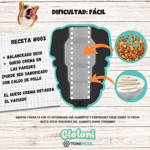 Juguete Rellenable Glotoni / Tamaño Xl