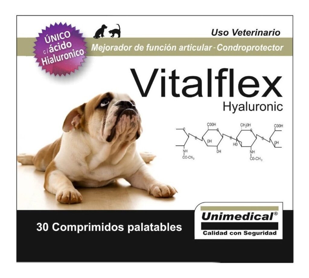 Vitalflex Hyaluronic Condroprotector 30 Comp – Mundo Mascota
