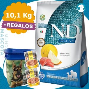 Farmina Nyd Ocean Grain Free Adulto Mediano Y Grande 10,1 Kg