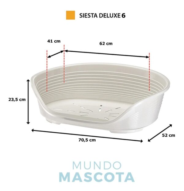 Cucha Ferplast Deluxe Nº6 - Imagen 2