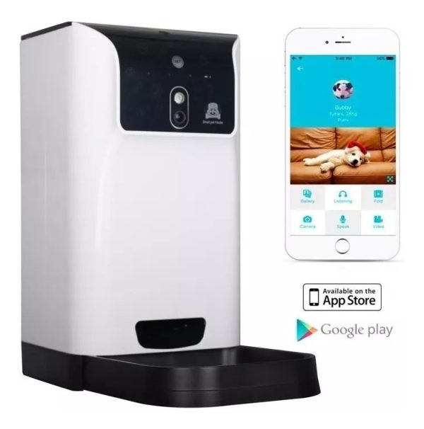 Dispensador Comedero Perro Gato App Celular / 12 Cuotas - Imagen 2