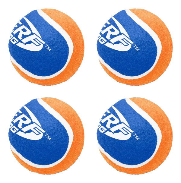 Pack 4 Pelota de Tennis 6 Cm para Perro / Nerf Dog - Imagen 2