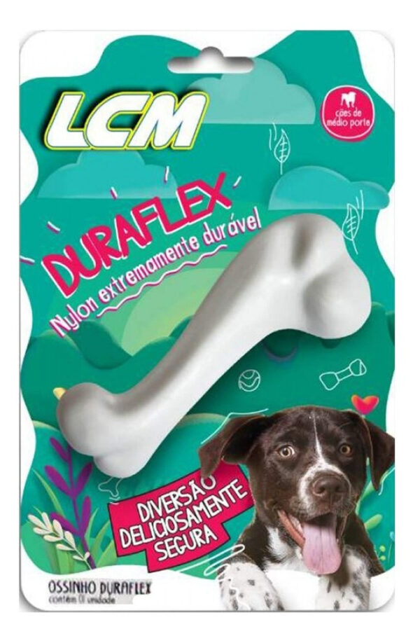 Juguete Perro LCM Hueso Irrompible Duraflex Pequeño