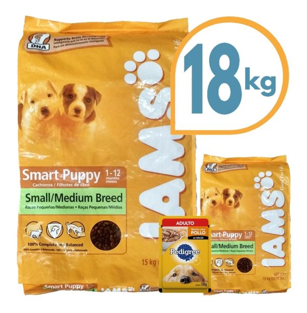 Iams Cachorro Raza Pequeña De Eukanuba 15 Kg + Envío Gratis