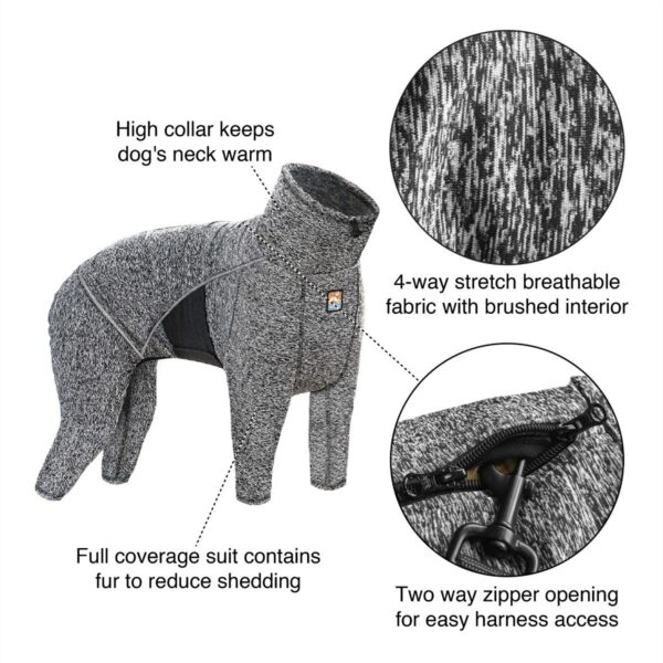 Camiseta Para Perros Kurgo Stowe / Talle M Negro - Imagen 2