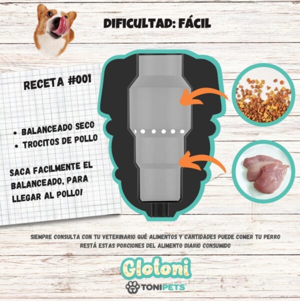 Juguete Rellenable Glotoni / Tamaño S - Imagen 2