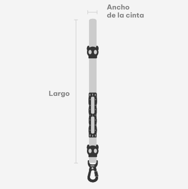 Correa Zee Dog Ruff Marvel / Varios Diseños – Talle S - Imagen 2