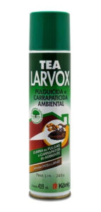 Tea Larvox 419 mL / Spray Pulguicida Y Garrapaticida