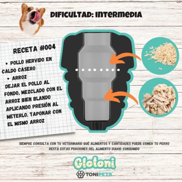 Juguete Rellenable Glotoni / Tamaño Xl