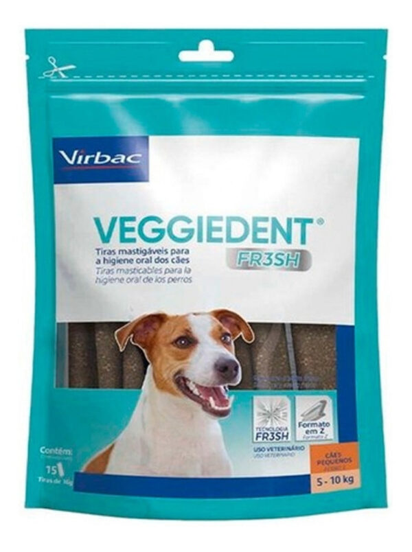 Veggiedent Tiras Masticable Para La Higiene Oral / Pequeños