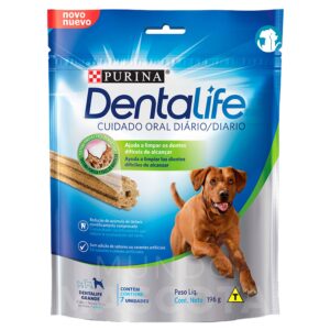 Dentalife Snacks de Cuidado Oral para Perros de Raza Grande 196 Grs