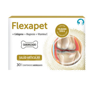 Flexapet Colágeno + Magnesio + Vitamina E / Perros y Gatos 30 Comp.