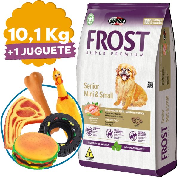 Frost Perro Adulto Senior Raza Mini y Pequeña 10,1 Kg - Imagen 2
