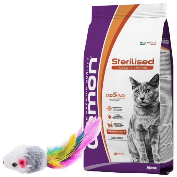 Gemon High Premium Gato Sterilised Pavo 2 Kg