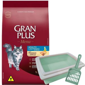 Gran Plus Menú Gato Adulto Castrado 10,1 Kg / Sabor Salmón y Arroz
