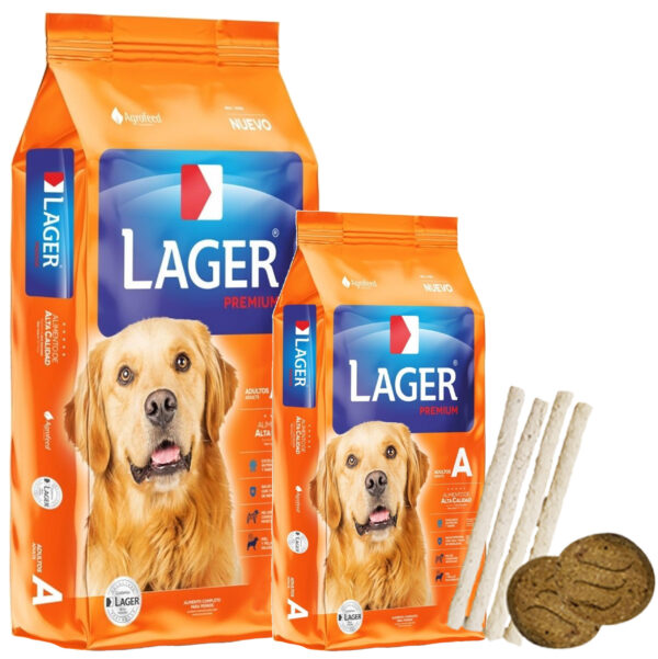 Lager Premium Perro Adulto 35 Kg (25 + 10)