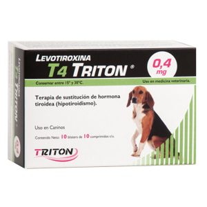 Levotiroxina T4 0,4 mg x 10 Comprimidos (Blister)