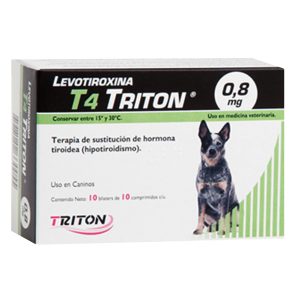 Levotiroxina T4 0,8 mg x 10 Comprimidos (Blister)