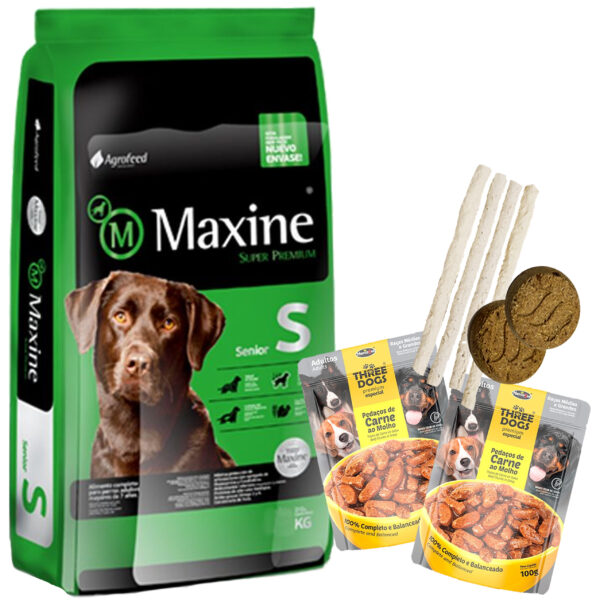 Maxine Perro Adulto Senior +7 Años Todas las Razas 22,5 Kg (21 + 1,5)