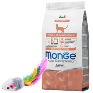 Monge Monoprotein Gato Adulto Sabor Salmón 1,5 Kg