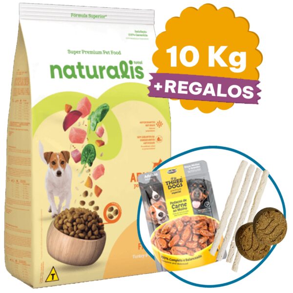 Naturalis Perro Adulto Raza Pequeña 10 Kg