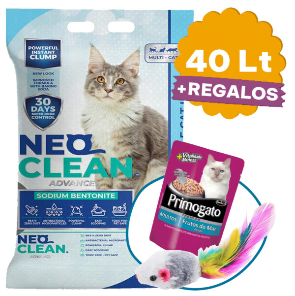 Arena Sanitaria Aglomerante Neo Clean 40 Lts.