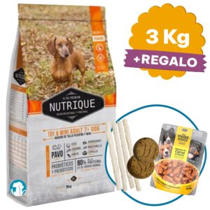 Nutrique Perro Adulto 7+ Toy & Mini 3 Kg