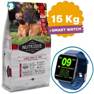 Nutrique Perro Senior 6+ Raza Grande 15 kg