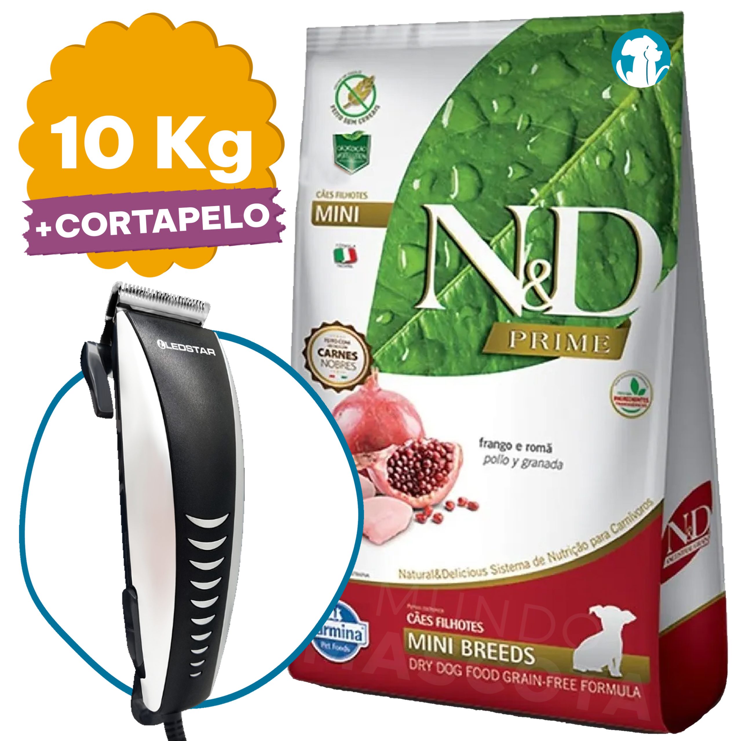 N&D Prime Grain Free Cachorro Raza Pequeña 10,1 Kg