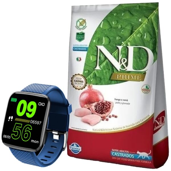 N&D Prime Gato Adulto Castrado 7,5 Kg