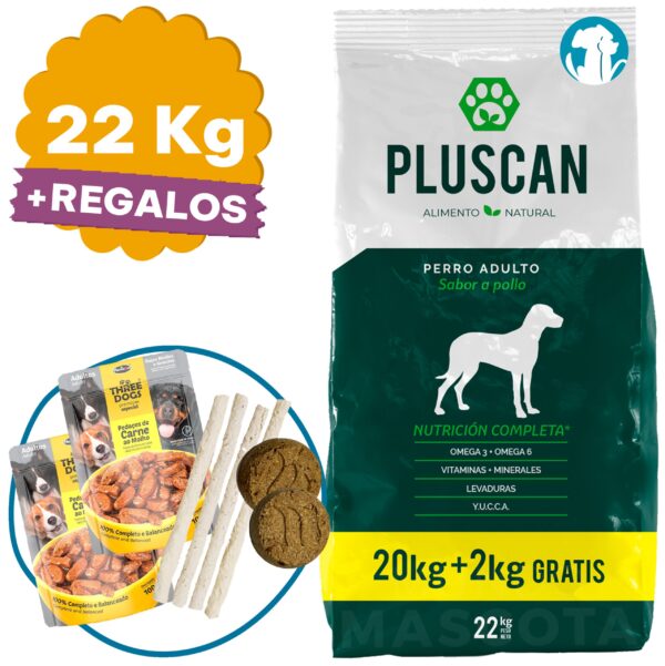 Pluscan Perro Adulto 22 Kg