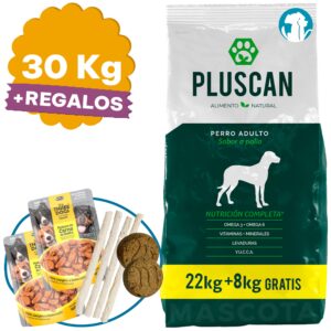 Pluscan Perro Adulto 33 Kg (25+ 8)