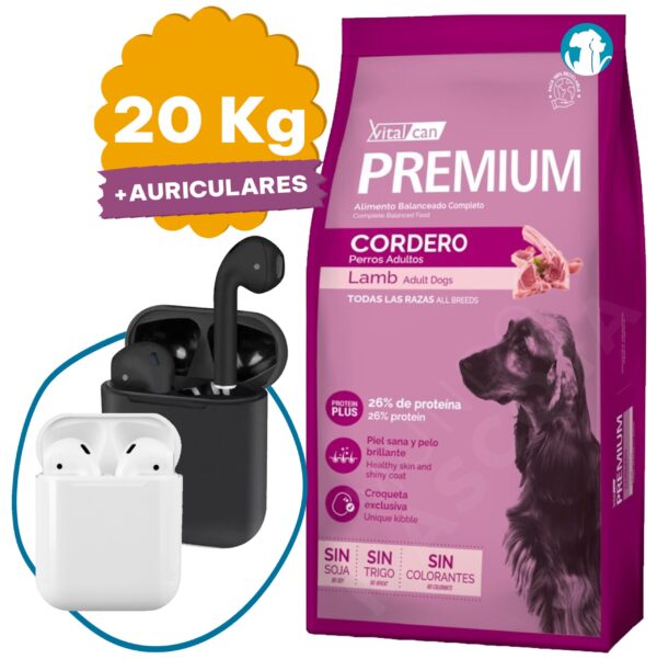 Premium Perro Adulto Todas las Razas / Cordero 20 Kg