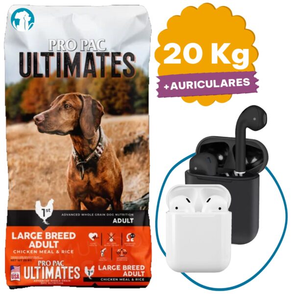 Pro Pac Perro Adulto LB Raza Grande 20 Kg