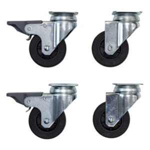 Ruedas Para Jaula Transportadora Skudo / Kit x 4