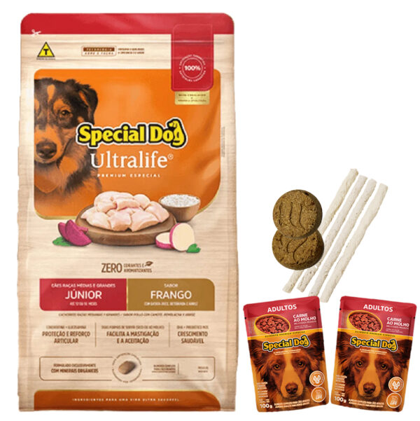Special Dog Ultralife Perro Cachorro Raza Mediana y Grande 15 Kg