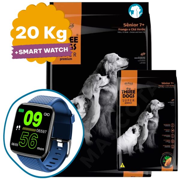 Three Dogs Perro Adulto Senior Mature Super Premium 20 Kg (17 + 3)