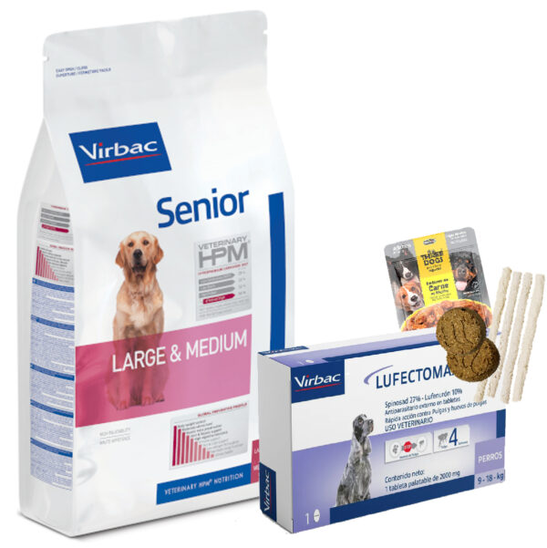 Hpm Virbac Veterinary Perro Senior Mediano Y Grande 12 Kg