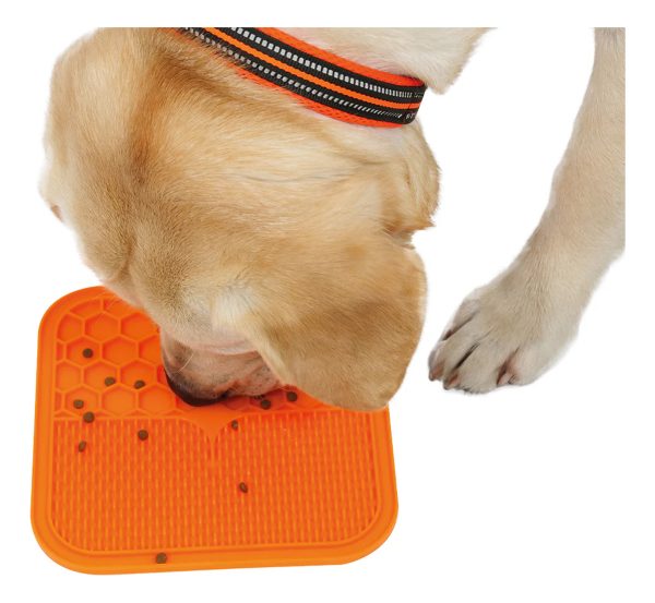 Comedero M-pets Alfombra Ventosas Talle M / Lecca Mat - Imagen 2