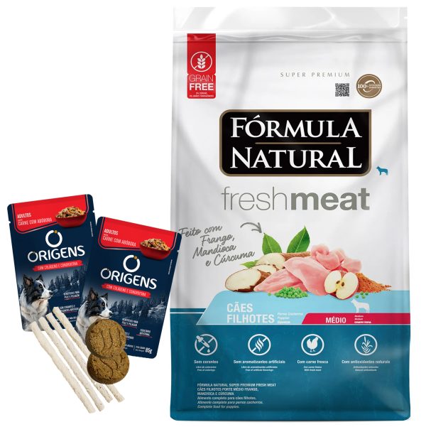 Fórmula Natural Perro Cachorro Raza Mediana 12 Kg