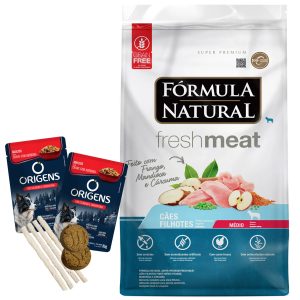 Fórmula Natural Fresh Meat Perro Cachorro Raza Mediana Pollo 12 kg